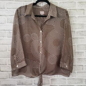 Chico's Light Weight Top Size 2